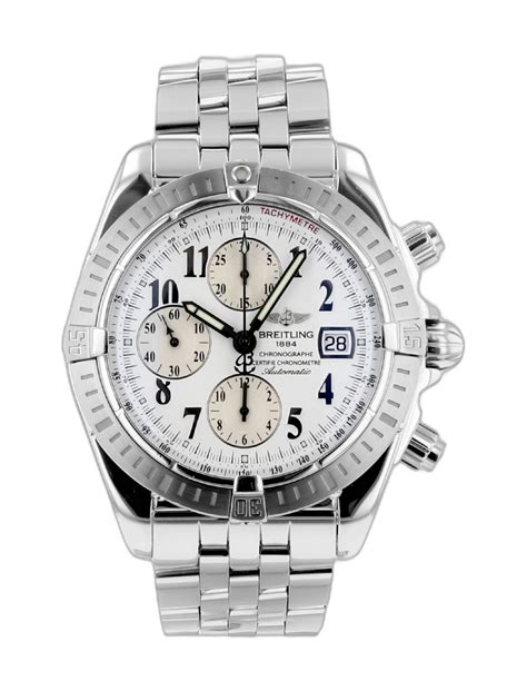 breitling certifie chronometre a13356|Breitling evolution a13356 price.